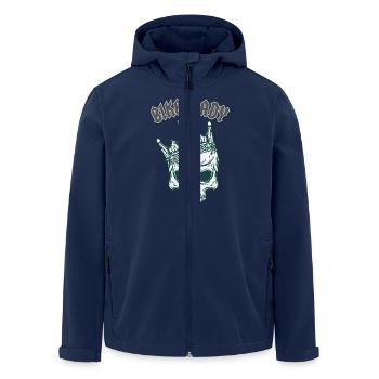 Motarde - Veste softshell homme en polyester recyclé Stanley/Stella - marine - Devant - AI Model Male 185 light (185cm)