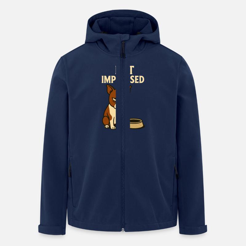 Pablo n’est pas impressionné - Veste softshell homme en polyester recyclé Stanley/Stella - marine