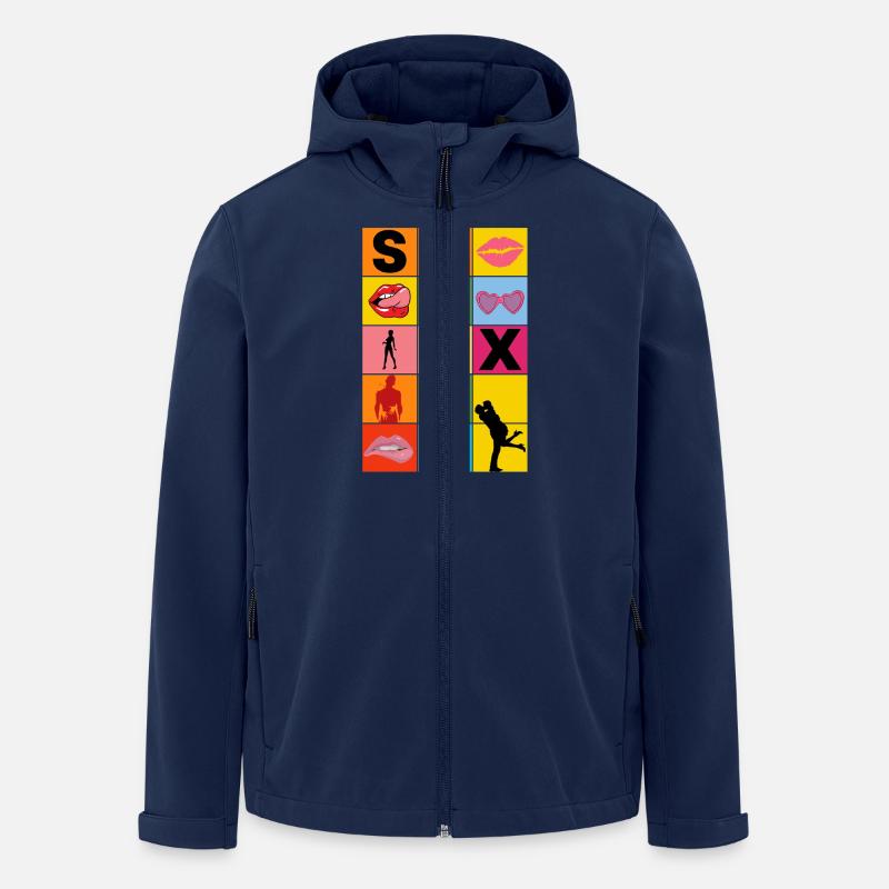 SEXY - Men’s Recycled Softshell Jacket by Stanley/Stella - navy