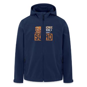 Pancake making squad - Recycelte Männer Softshell-Jacke von Stanley/Stella - Navy - Vorne - AI Model Male 185 light (185cm)