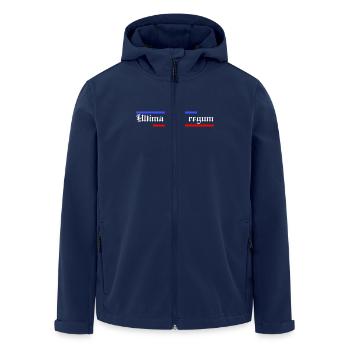 URR - Veste softshell homme en polyester recyclé Stanley/Stella - marine - Devant - AI Model Male 185 light (185cm)