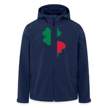 Shamrock - Veste softshell homme en polyester recyclé Stanley/Stella - marine - Devant - AI Model Male 185 light (185cm)