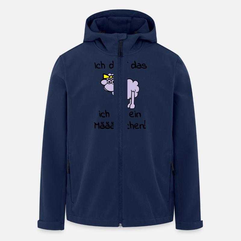 maeaeaehdchen_darf_das_3f - Veste softshell homme en polyester recyclé Stanley/Stella - marine
