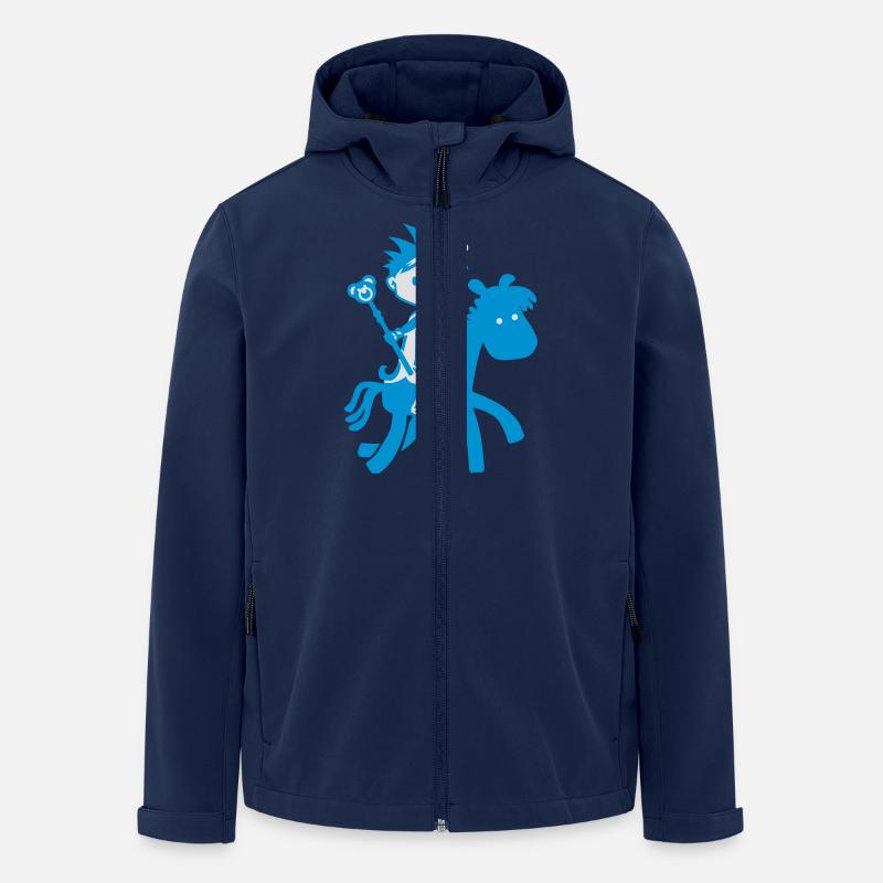 Kleiner Prinz - Little Prince - Men’s Recycled Softshell Jacket by Stanley/Stella - navy