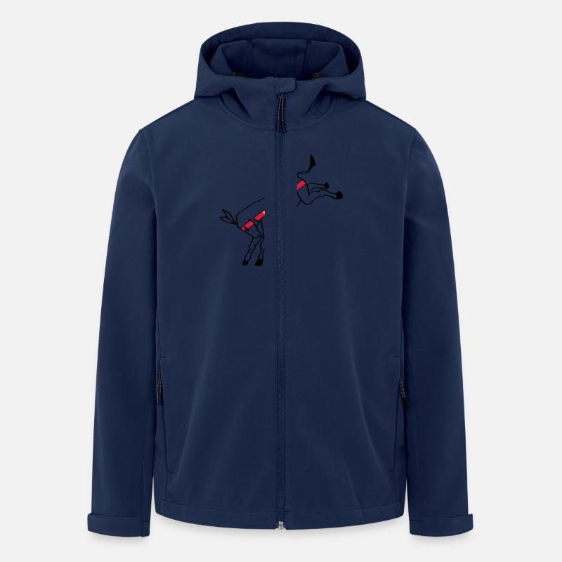 guernseydonkey - Recycelte Männer Softshell-Jacke von Stanley/Stella - Navy