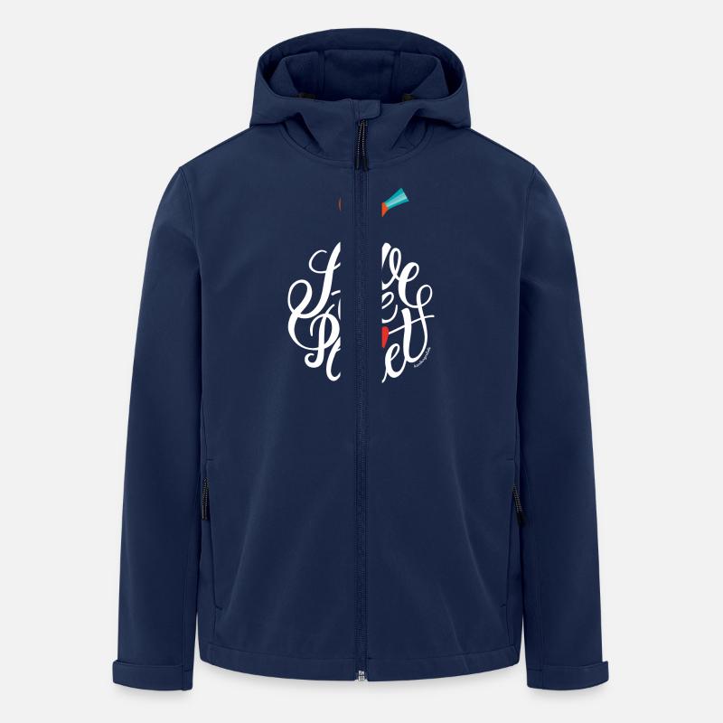 Save the planet - Recycelte Männer Softshell-Jacke von Stanley/Stella - Navy
