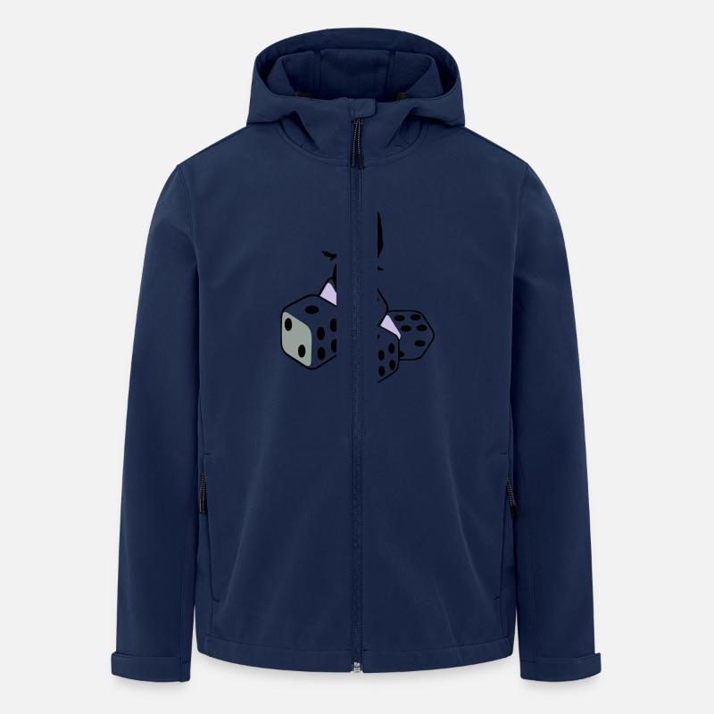 spielwürfel - Recycelte Männer Softshell-Jacke von Stanley/Stella - Navy