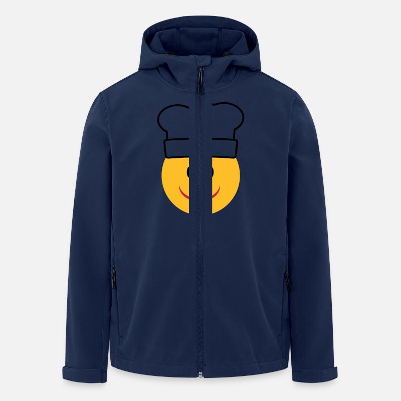 cuisiner - Veste softshell homme en polyester recyclé Stanley/Stella - marine