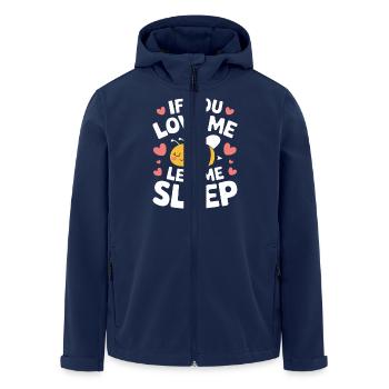 honey bee beekeeper bees bee - Men’s Recycled Softshell Jacket by Stanley/Stella - navy - Front - AI Model Male 185 light (185cm)