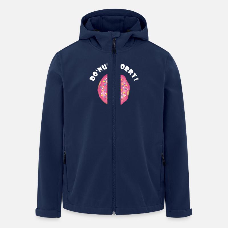 Do'nut worry - Recycelte Männer Softshell-Jacke von Stanley/Stella - Navy