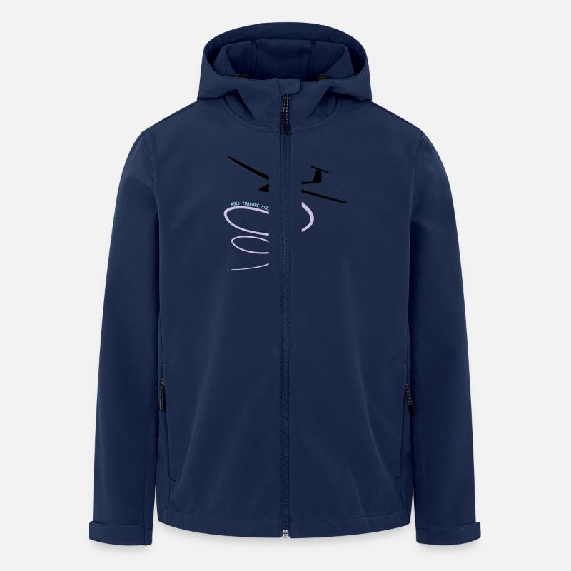 nol__turbare_circulos_meos - Men’s Recycled Softshell Jacket by Stanley/Stella - navy