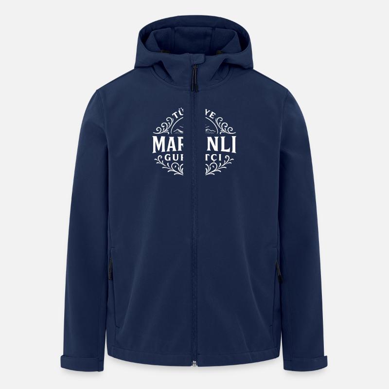 Mardin - Recycelte Männer Softshell-Jacke von Stanley/Stella - Navy