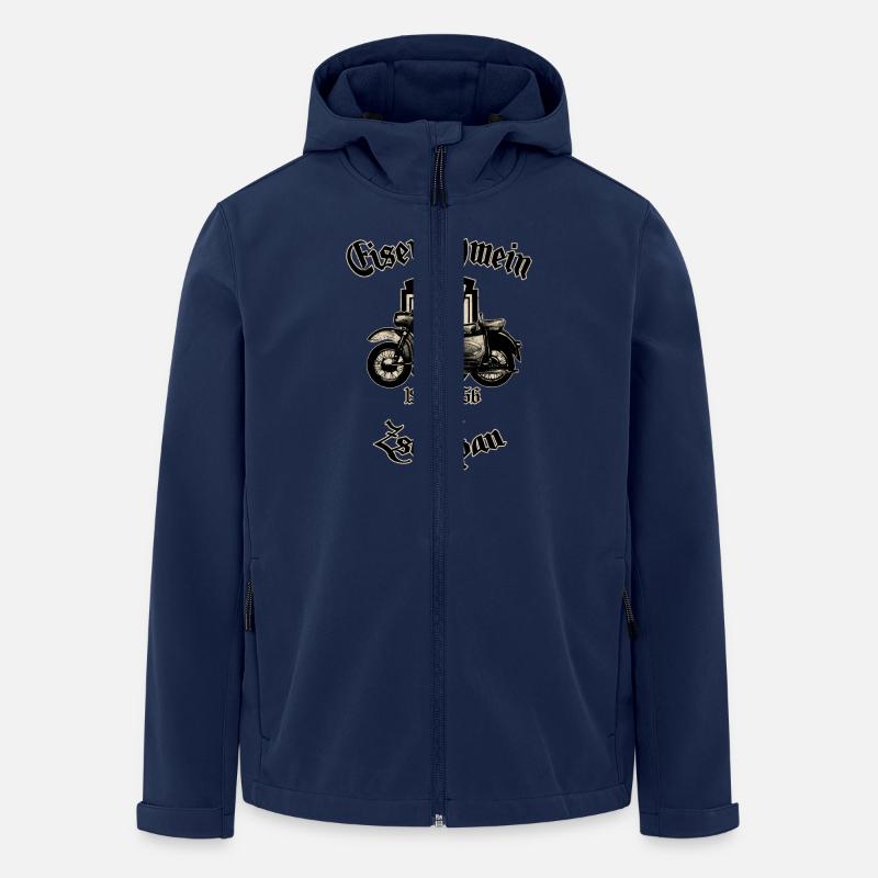 ES 250 Eisenschwein - Recycelte Männer Softshell-Jacke von Stanley/Stella - Navy