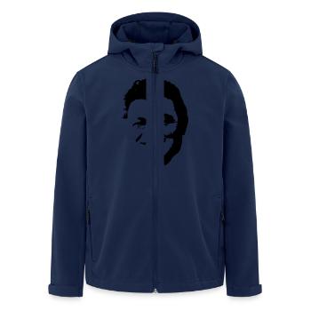 strauss porträt - Recycelte Männer Softshell-Jacke von Stanley/Stella - Navy - Vorne - AI Model Male 185 light (185cm)