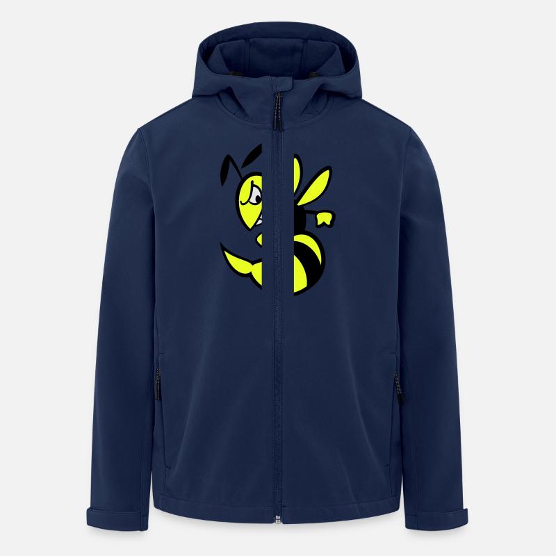 Vespa - Men’s Recycled Softshell Jacket by Stanley/Stella - navy