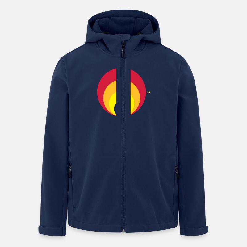 röhre - Recycelte Männer Softshell-Jacke von Stanley/Stella - Navy
