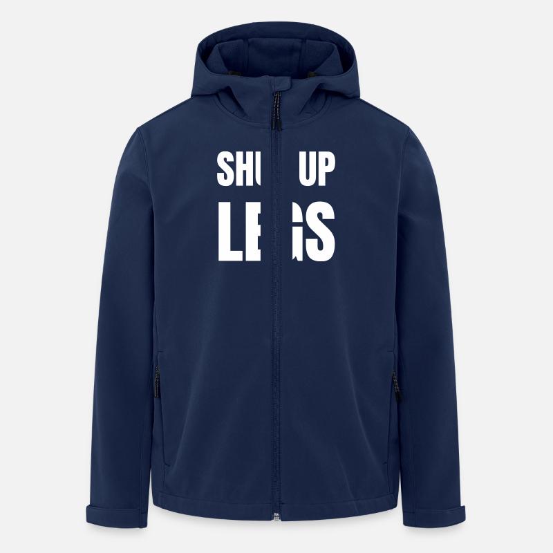 Shut up legs - Recycelte Männer Softshell-Jacke von Stanley/Stella - Navy
