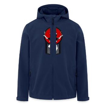 Matriarch of Annihilation - Men’s Recycled Softshell Jacket by Stanley/Stella - navy - Front - AI Model Male 185 light (185cm)
