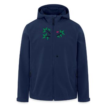 Orthopädie Baum klein Dr - Recycelte Männer Softshell-Jacke von Stanley/Stella - Navy - Vorne - AI Model Male 185 light (185cm)