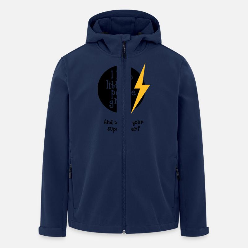 Kindergarten Geschenk - Recycelte Männer Softshell-Jacke von Stanley/Stella - Navy