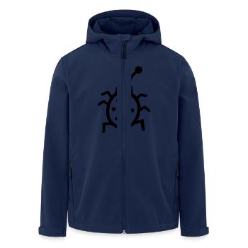 Ladybug - Men’s Recycled Softshell Jacket by Stanley/Stella - navy - Front - AI Model Male 185 light (185cm)