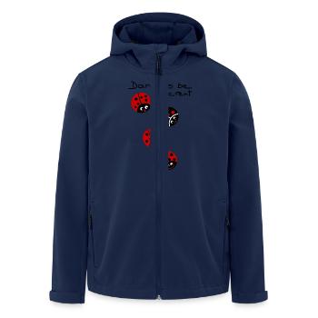 dare to be different - Veste softshell homme en polyester recyclé Stanley/Stella - marine - Devant - AI Model Male 185 light (185cm)