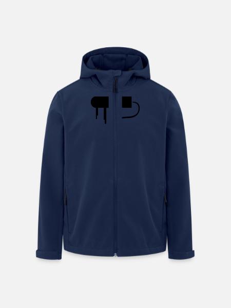 maler - Veste softshell homme en polyester recyclé Stanley/Stella - marine