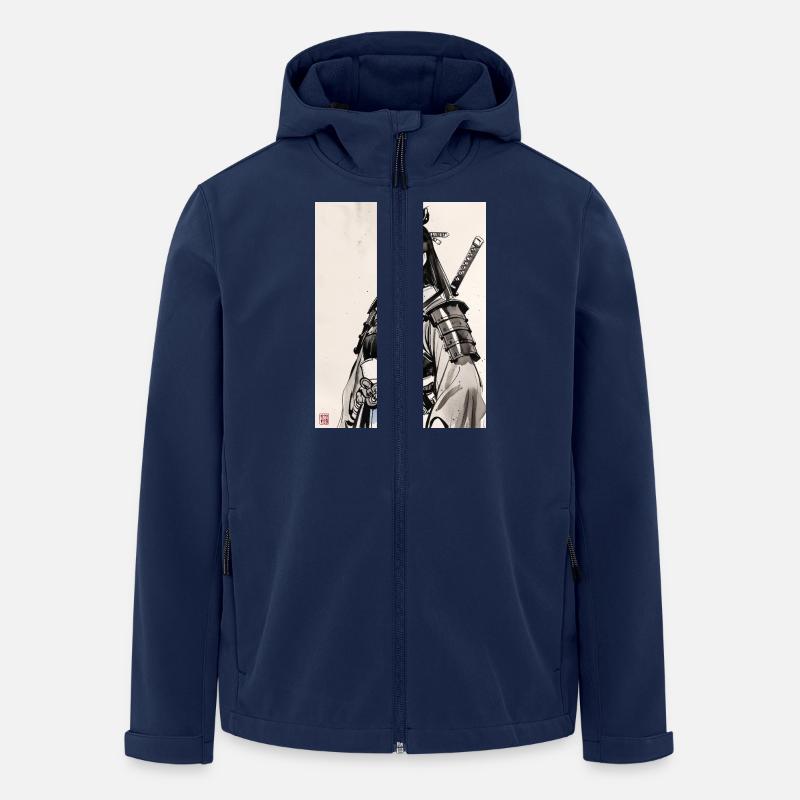 Rache in Seide und Stahl - Recycelte Männer Softshell-Jacke von Stanley/Stella - Navy