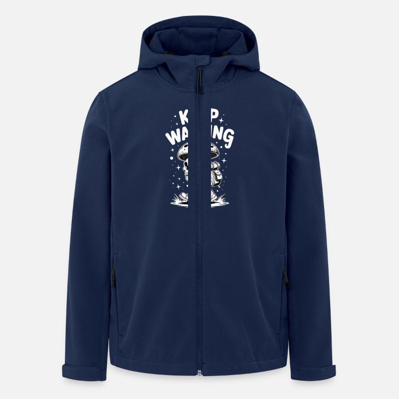 keep walking - Recycelte Männer Softshell-Jacke von Stanley/Stella - Navy