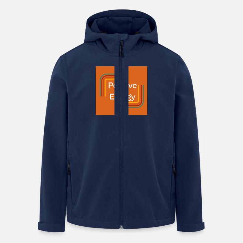 Positive Energie - Recycelte Männer Softshell-Jacke von Stanley/Stella - Navy