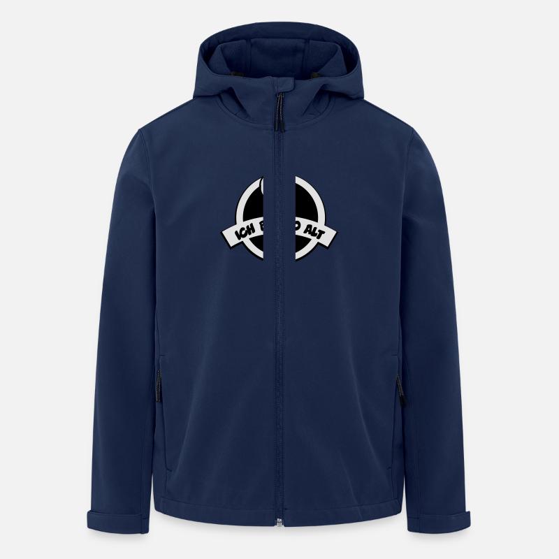 1. Geburtstag - Recycelte Männer Softshell-Jacke von Stanley/Stella - Navy