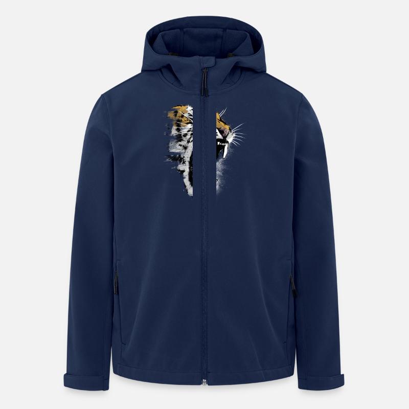 Rage Instinct - Men’s Recycled Softshell Jacket by Stanley/Stella - navy