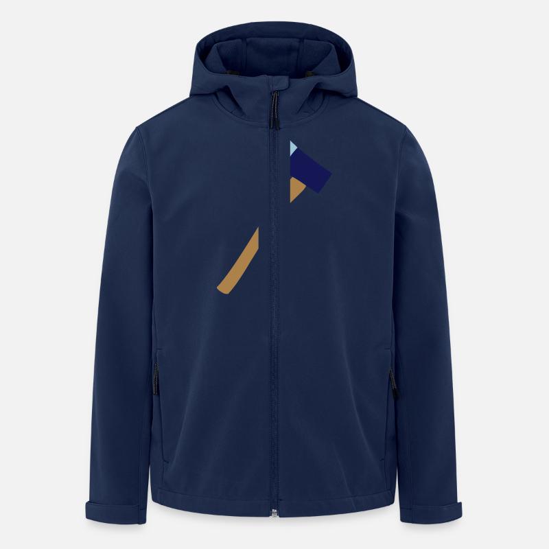 axe - Recycelte Männer Softshell-Jacke von Stanley/Stella - Navy