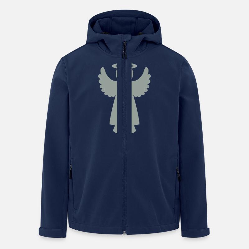 Anges - Veste softshell homme en polyester recyclé Stanley/Stella - marine