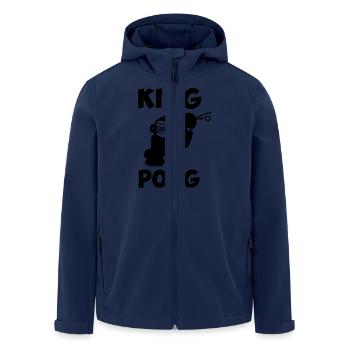 ping pong, table tennis funny humor - Men’s Recycled Softshell Jacket by Stanley/Stella - navy - Front - AI Model Male 185 light (185cm)