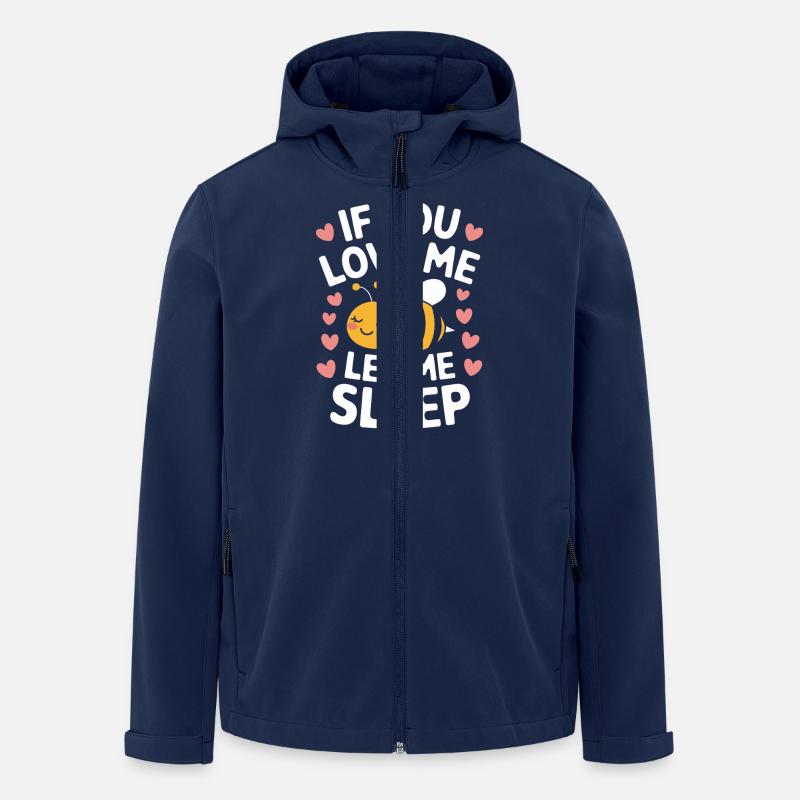 Honigbiene Imker Bienen Biene - Recycelte Männer Softshell-Jacke von Stanley/Stella - Navy