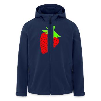 fraise - Veste softshell homme en polyester recyclé Stanley/Stella - marine - Devant - AI Model Male 185 light (185cm)