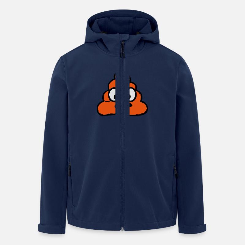 Scheiße - Recycelte Männer Softshell-Jacke von Stanley/Stella - Navy