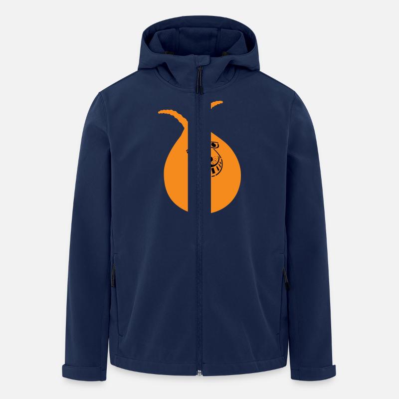 1970 Spacehopper - Recycelte Männer Softshell-Jacke von Stanley/Stella - Navy