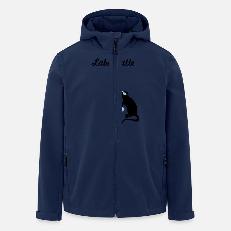 laboratory rat - Men’s Recycled Softshell Jacket by Stanley/Stella - navy