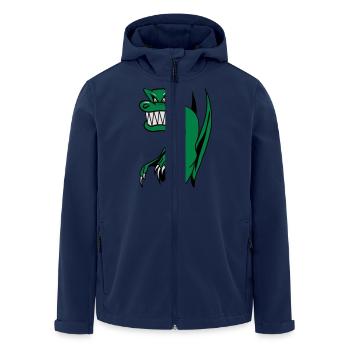 Dragon miee mood wicked funny cool comic - Men’s Recycled Softshell Jacket by Stanley/Stella - navy - Front - AI Model Male 185 light (185cm)