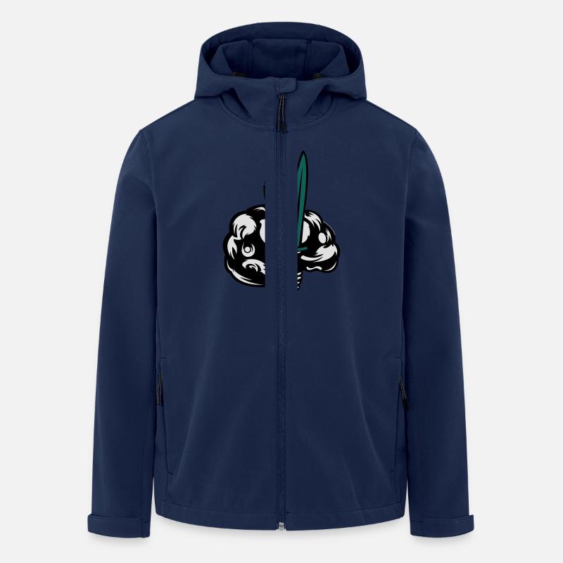 spartaner_002 - Recycelte Männer Softshell-Jacke von Stanley/Stella - Navy