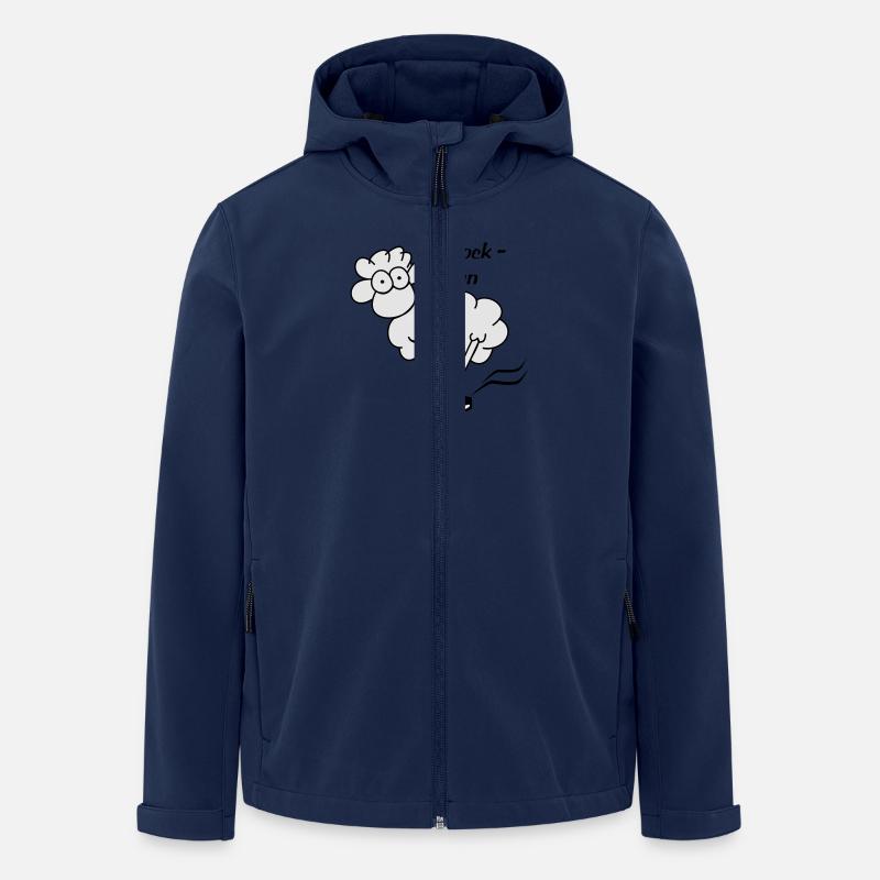 eisstock - Recycelte Männer Softshell-Jacke von Stanley/Stella - Navy