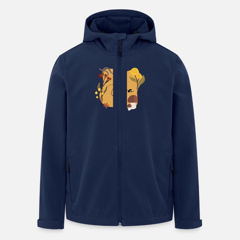 Opa Design - Recycelte Männer Softshell-Jacke von Stanley/Stella - Navy