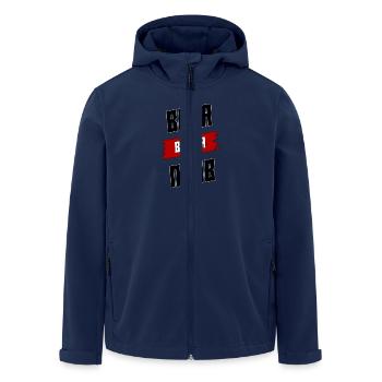 Россия Baby Russia Russland Wowa всегда права - Recycelte Männer Softshell-Jacke von Stanley/Stella - Navy - Vorne - AI Model Male 185 light (185cm)