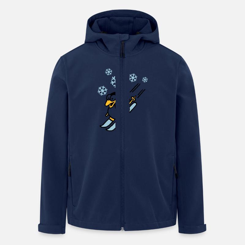 pinguin_ski_022011_d_3c - Men’s Recycled Softshell Jacket by Stanley/Stella - navy