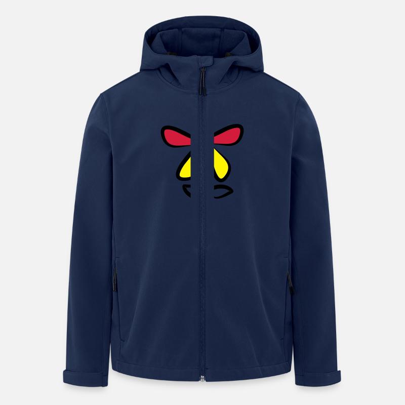 Blume Deutschland - Recycelte Männer Softshell-Jacke von Stanley/Stella - Navy