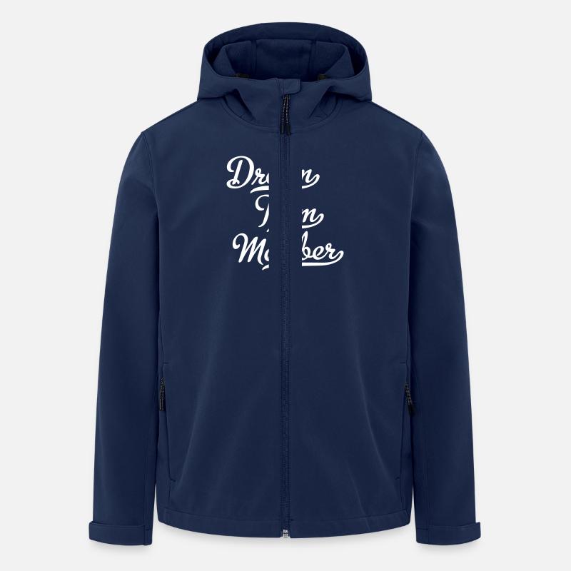 Dream Team Mitglied - Recycelte Männer Softshell-Jacke von Stanley/Stella - Navy
