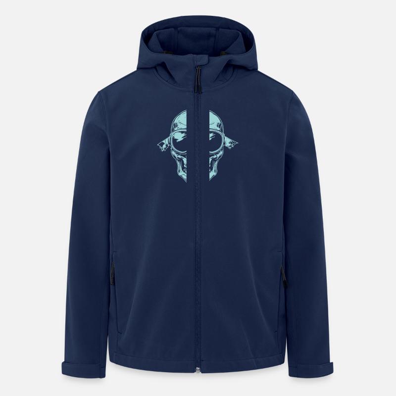 skull skibrille - Recycelte Männer Softshell-Jacke von Stanley/Stella - Navy
