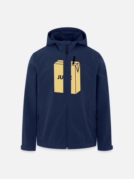 Safttüte, Juice - Recycelte Männer Softshell-Jacke von Stanley/Stella - Navy